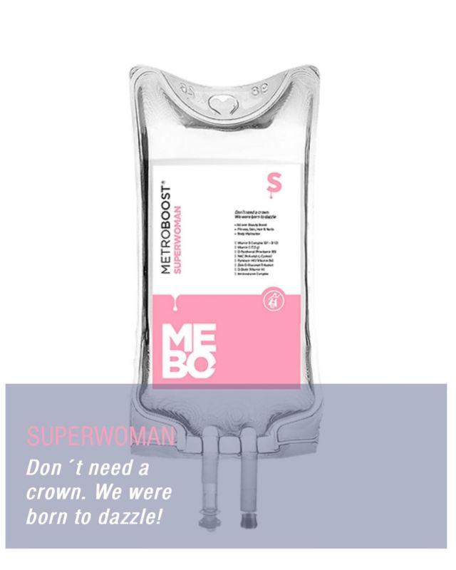 Superwoman Infusion: nach einer anstrengenden Woche hab ich mir heute ein „drip spa“ gegönnt, diese infusion enthält Arginin, Biotin, Dexpanthenol, Folsäure, Kalium, Vitamin C, Lysin, Magnesium …. und noch vieles mehr Details dazu in unserer Praxis. Gibt den Glow und neue Energie!
Superwoman Infusion: drip spa now in our officeI ! After an exhausting week I got the superwoman drip with Vit C, Prolin, Arginin, Dexpanthenol, Zinc and lots of more good ingredients, now I got the glow and new energy, #metroboost #drjulianebodo #aestheticsurgery #dripspa #superwoman #NAD+ #gettheglow