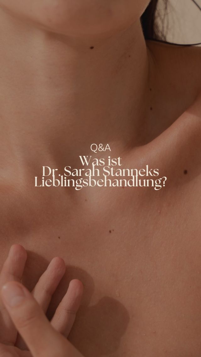 Was ist eigentlich Dr. Sarah Stanneks Lieblingsbehandlung?  Ihre Antwort: Polymilchsäure für ein  natürliches Volumen durch Kollagenaufbau!  👉🏻Du möchtest frühzeitig etwas gegen die Hautalterung tun – ohne „aufgespritzt“ zu wirken?  Polymilchsäure ist eine moderne Alternative zu klassischen Fillern. Die Substanz wird in die Haut injiziert und regt über mehrere Monate hinweg die Bildung von neuem Kollagen an.  Das Ergebnis entsteht Schritt für Schritt: mehr Volumen, verbesserte Hautqualität und ein sehr natürlicher Effekt.  Da jede Haut unterschiedlich reagiert, wird die Behandlung individuell geplant und im Gespräch genau auf dich abgestimmt.  📅 Wenn du erfahren möchtest, ob Polymilchsäure für dich geeignet ist, buche dir gerne einen Termin.
