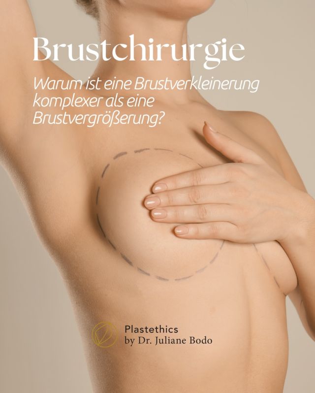 Viele denken, eine Brustverkleinerung sei einfach nur die kleinere Version einer Brustvergrößerung – doch das Gegenteil ist der Fall. 🩺  Während bei der Brustvergrößerung Volumen gezielt hinzugefügt wird, ist die Brustverkleinerung ein deutlich komplexerer Eingriff.
Hier geht es nicht nur darum, Gewebe zu entfernen – sondern Form, Proportion, Symmetrie, Empfindsamkeit und Funktion harmonisch zu erhalten.  🎯 Das Ziel: Eine natürlich geformte Brust, die zum Körper passt und Beschwerden wie Rückenschmerzen lindert.  💬 Du möchtest wissen, welcher Eingriff für dich der richtige ist?
👉🏻 Buche gerne einen Beratungstermin bei mir über unsere Website.